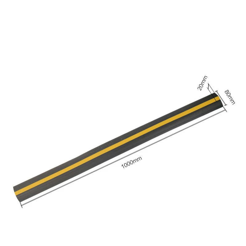 PVC Flexible Floor Cord Protector Indoor Wire Cable Protector