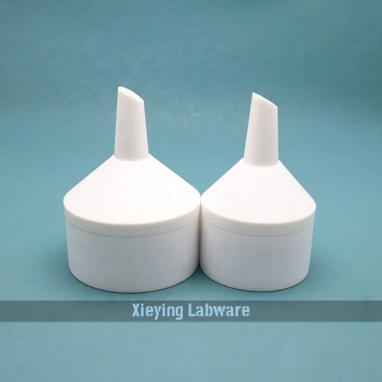 60mm 90mm 110mm Customized PTFE Anti-Corrosion Chemical Lab Buchner Funnel Busher Funnel Brinell Funnel