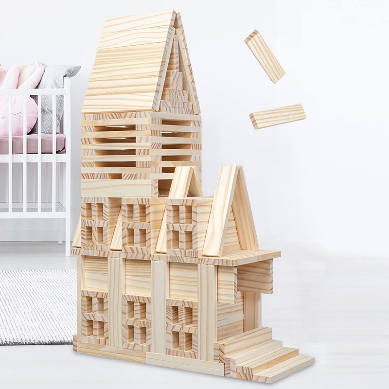 High Quality Educational Game Wooden Planks Wood Toys For Kids
