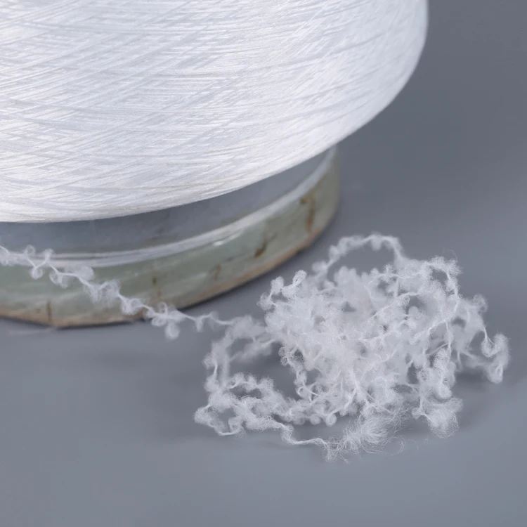 High Elastic Black ACY air Covered Spandex Yarn 96/150 for Socks Weaving