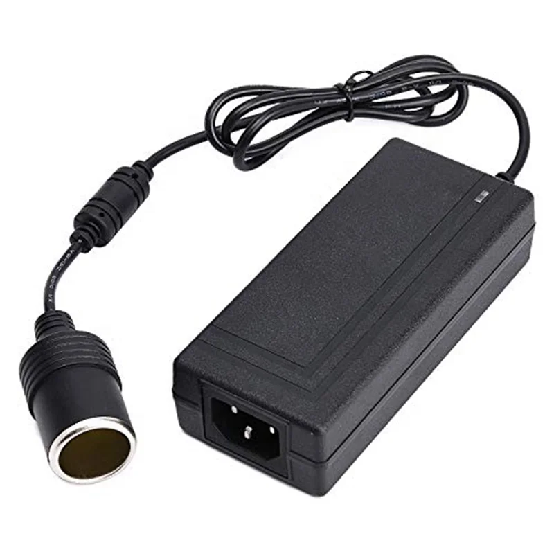 AC to DC Converter 12V 5A 60W 110-220V to 12V Car Cigarette Lighter Socket AC/DC Power Adapter Power Supply for Car