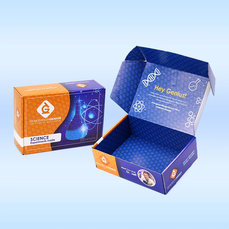 Custom corrugated colored printing android tv boxes tuck mailer set top box packaging and shipping carton wholesale