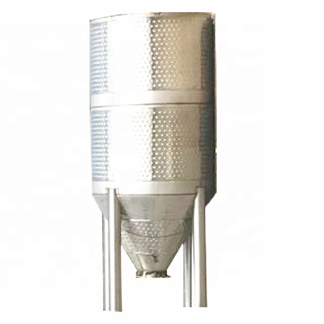  5000L 50HL 40BBL нержавеющая сталь двойная стена гликоль жакетированный Топ manway конический ферментер