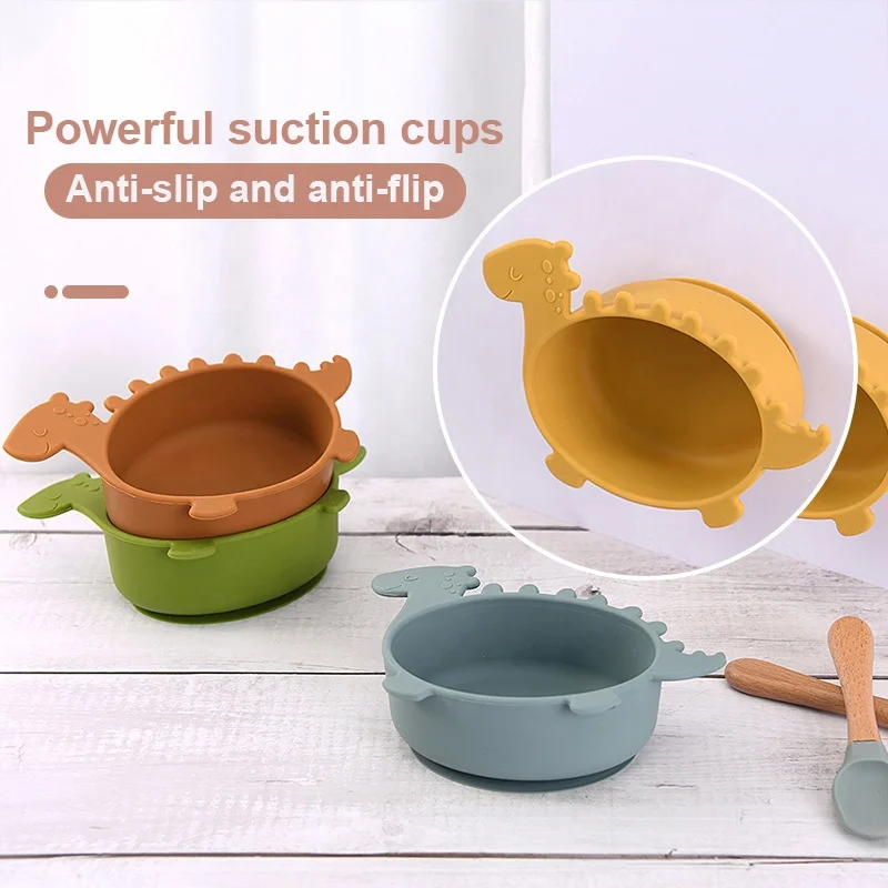 Wholesales Safe Food Grade Baby Feeding Handle Stainless Steel Dipping Spoon And Fork Set For Babies