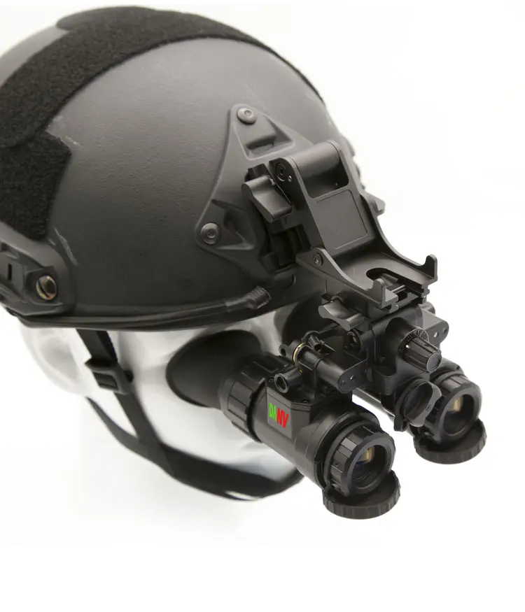 Night Vision Helmet Mounted Dual Channel FOM1300-1800 Gen 2+ Gen3 PVS 31Night Vision Binoculars Hunting