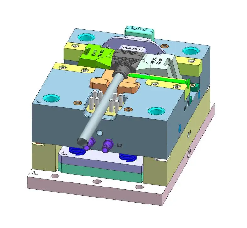 cable Low pressure overmolding mould