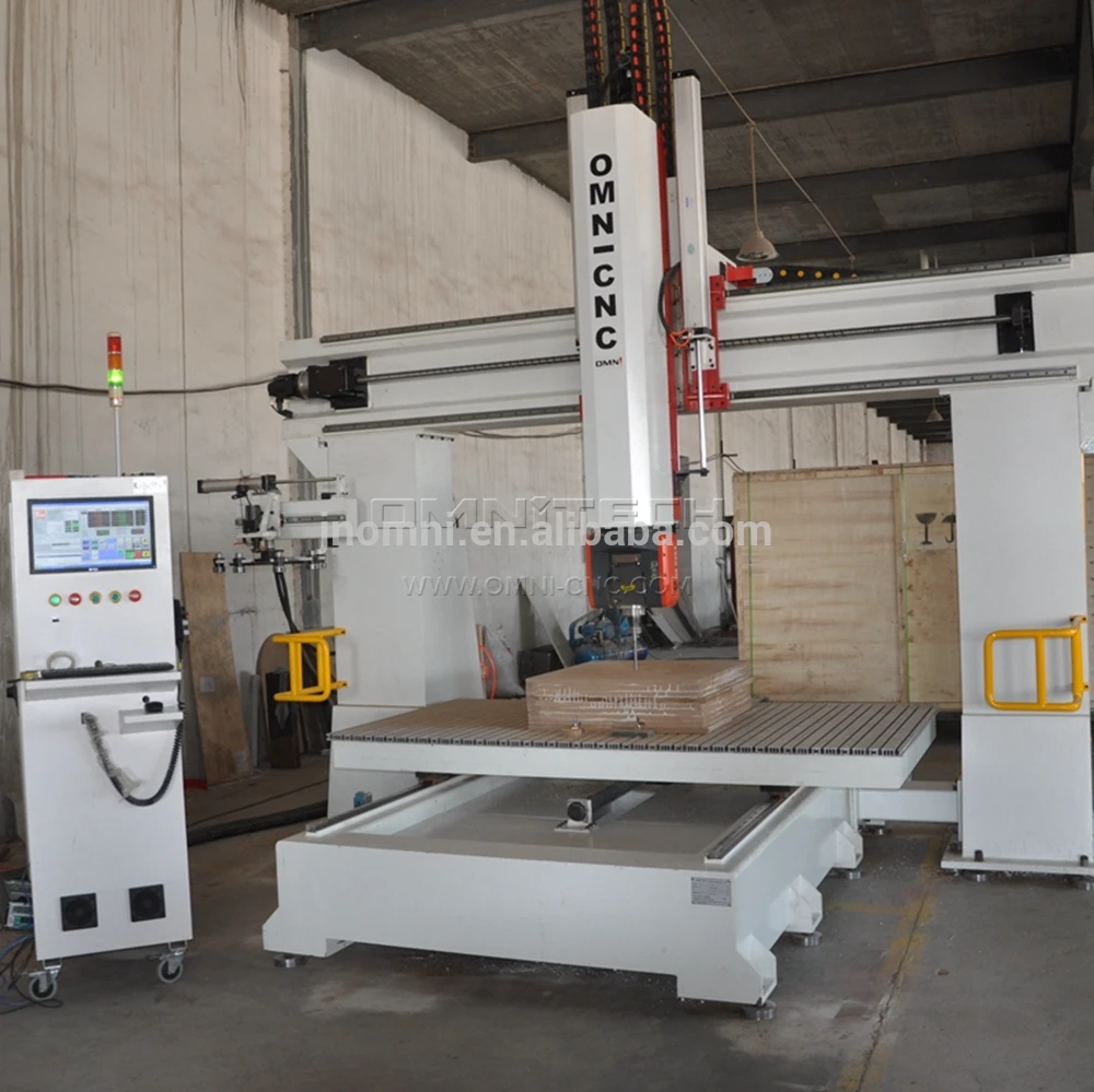 Горячая продажа 5 осей 3d резьба по камню cnc маршрутизатор 1224