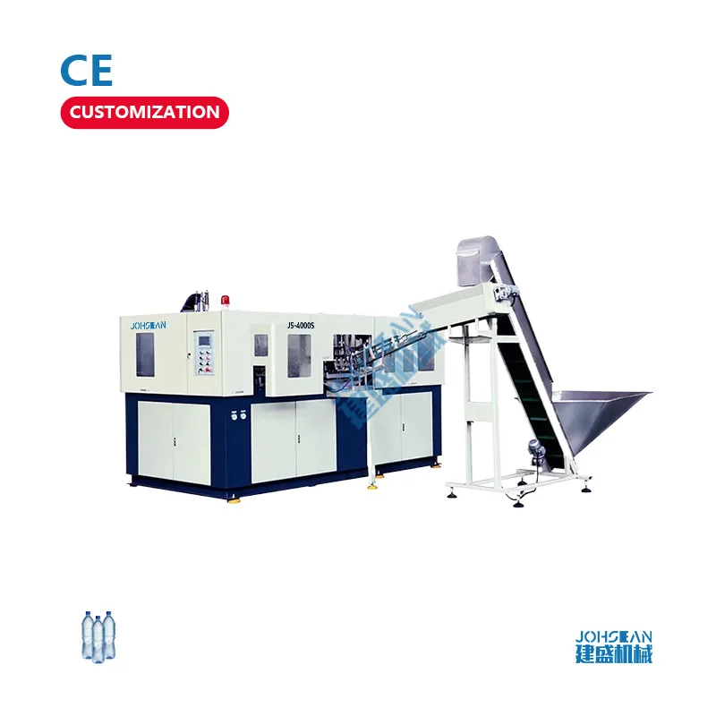 JS-4000S 2L 4cavity PET Automatic Stretch Plastic manufacturing bottle machine bottle making machine