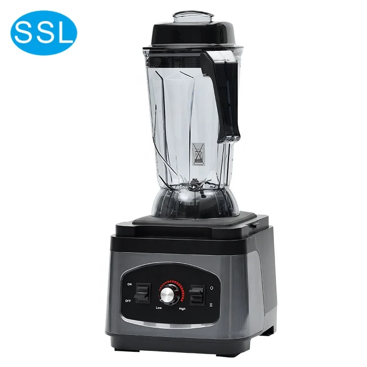 SSL Factory Professional Powerful Commercial Smoothie Blender with High Torque Motor 1680W