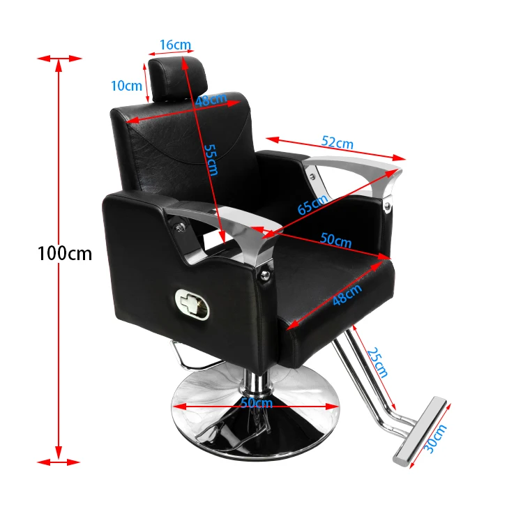 Barber Chair retro hydraulic pump high quality barber men classic style salon chair barber chair