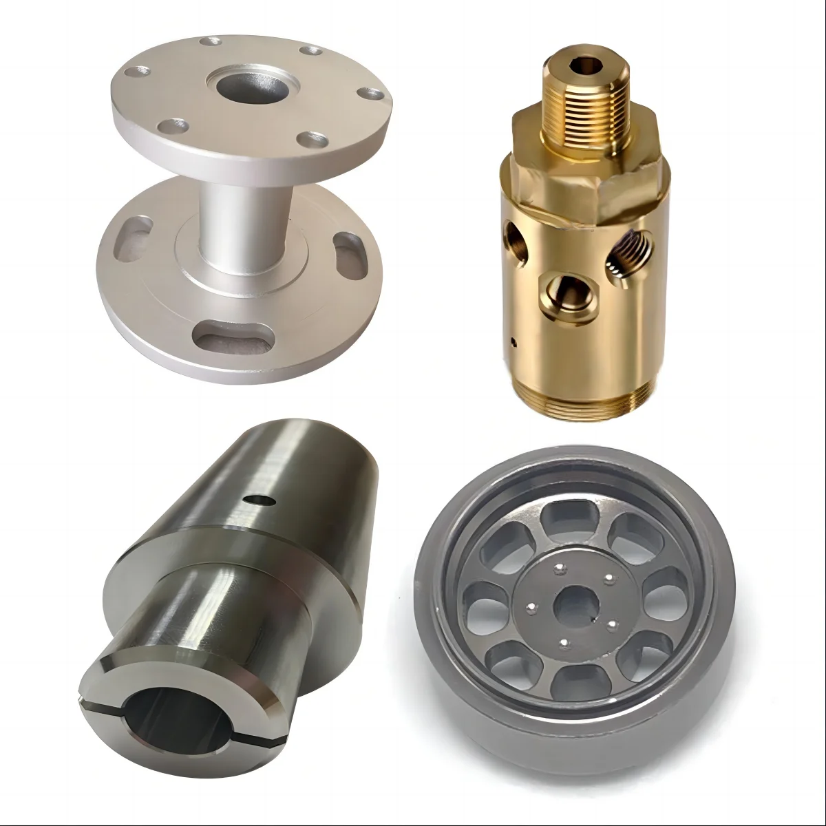 Machining Stainless Steel Aluminium Alloy Brass Non-Standard Parts Rapid Prototyping CNC Lathe Processing for Aluminium Parts
