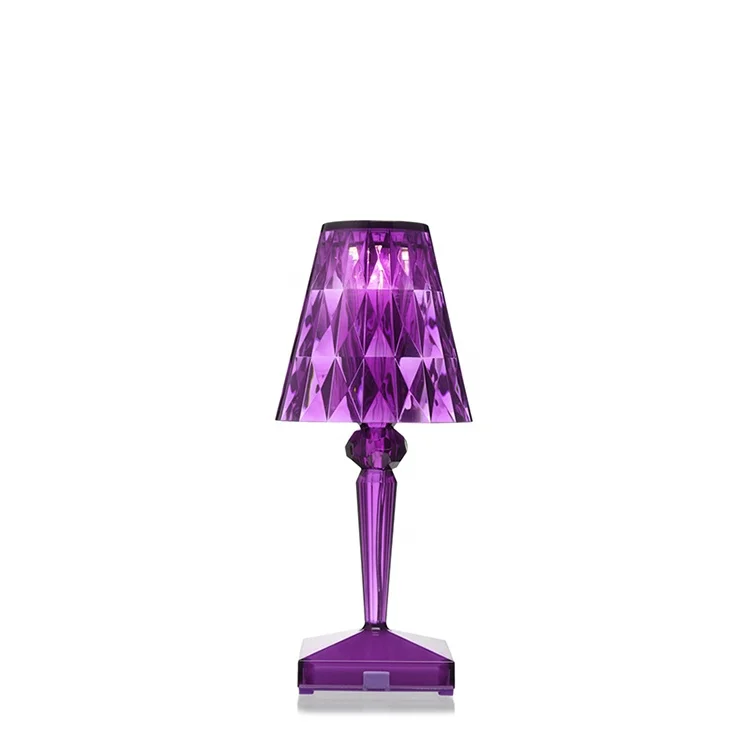 
Contemporary Style Decoration Home Bar Bedroom Colorful Acrylic Led Table Lamp 