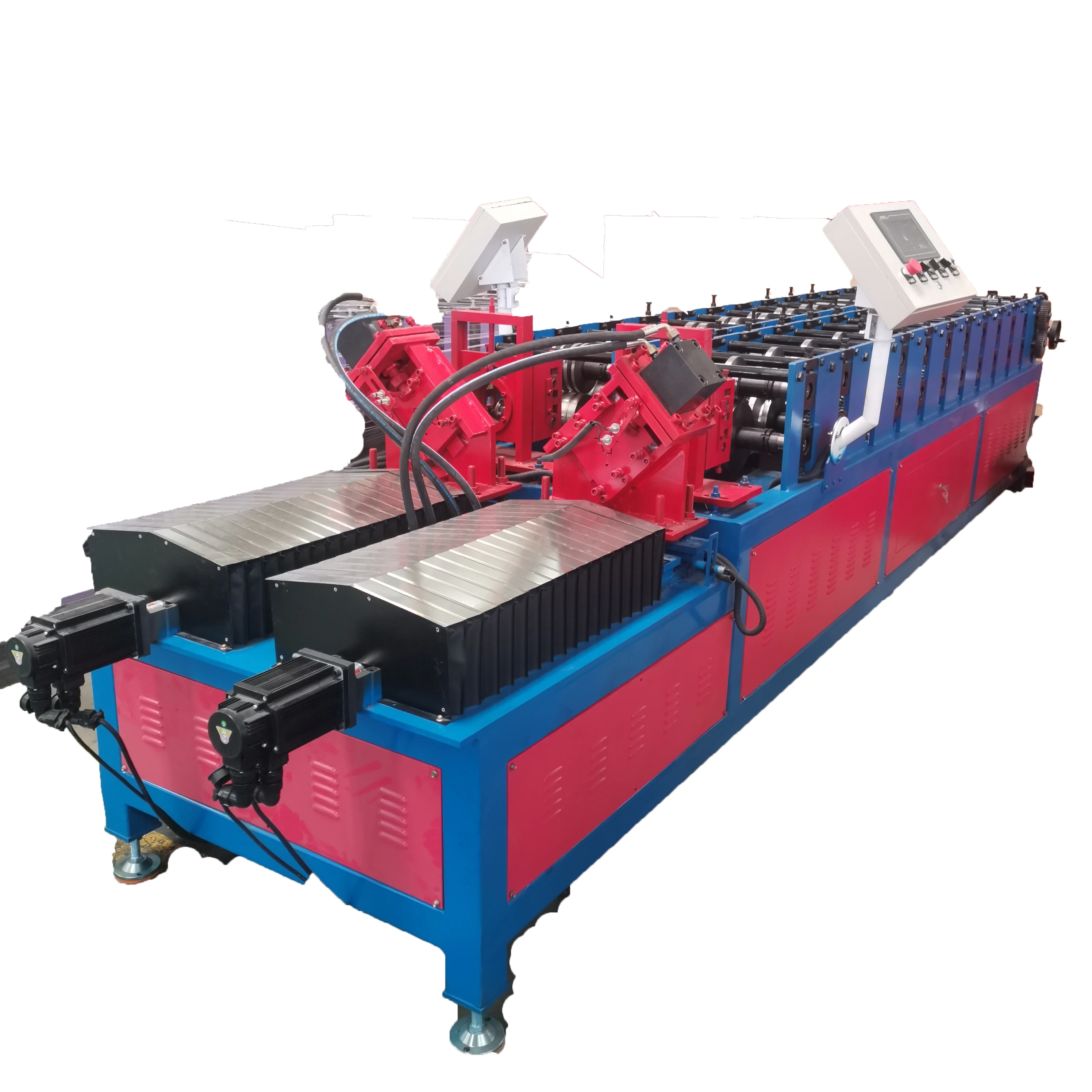 Double Line C U Keel Roll Forming Machine Metal Profile Roll Forming Machine Stud And Track Cold Roll Forming Machine