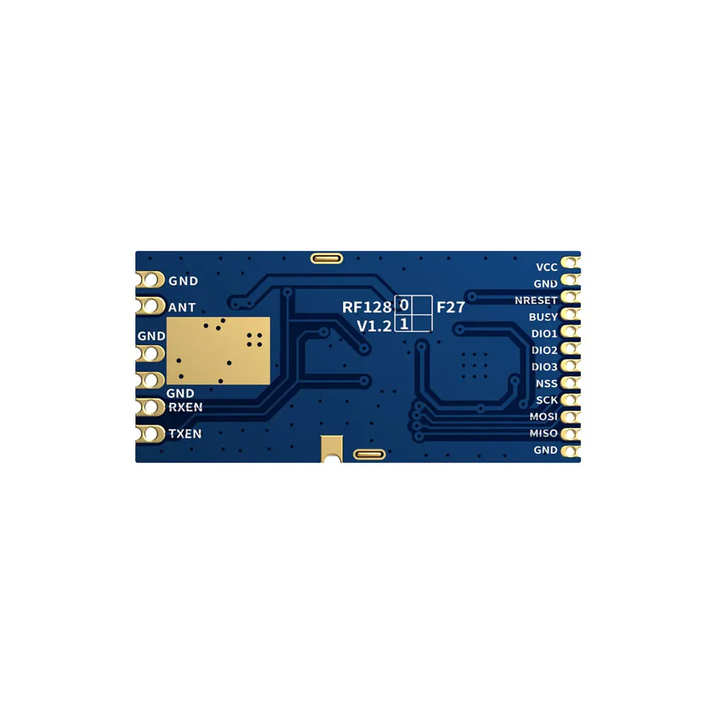 LoRa1281F27 FCC ID & CE-RED Certified 500MW SX1281 chip Long distance 2.4GHz lora rf transceiver