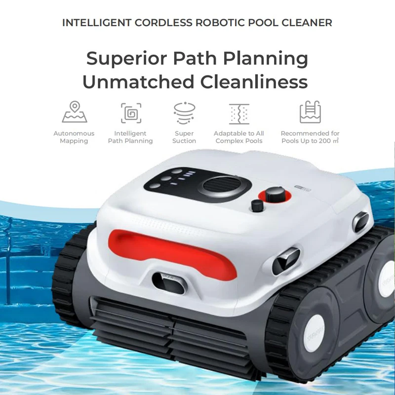 Excellent Wall Climb Remote Control APP Long Term Operation Rechargeable Wireless Vacuum Cleaner Robot