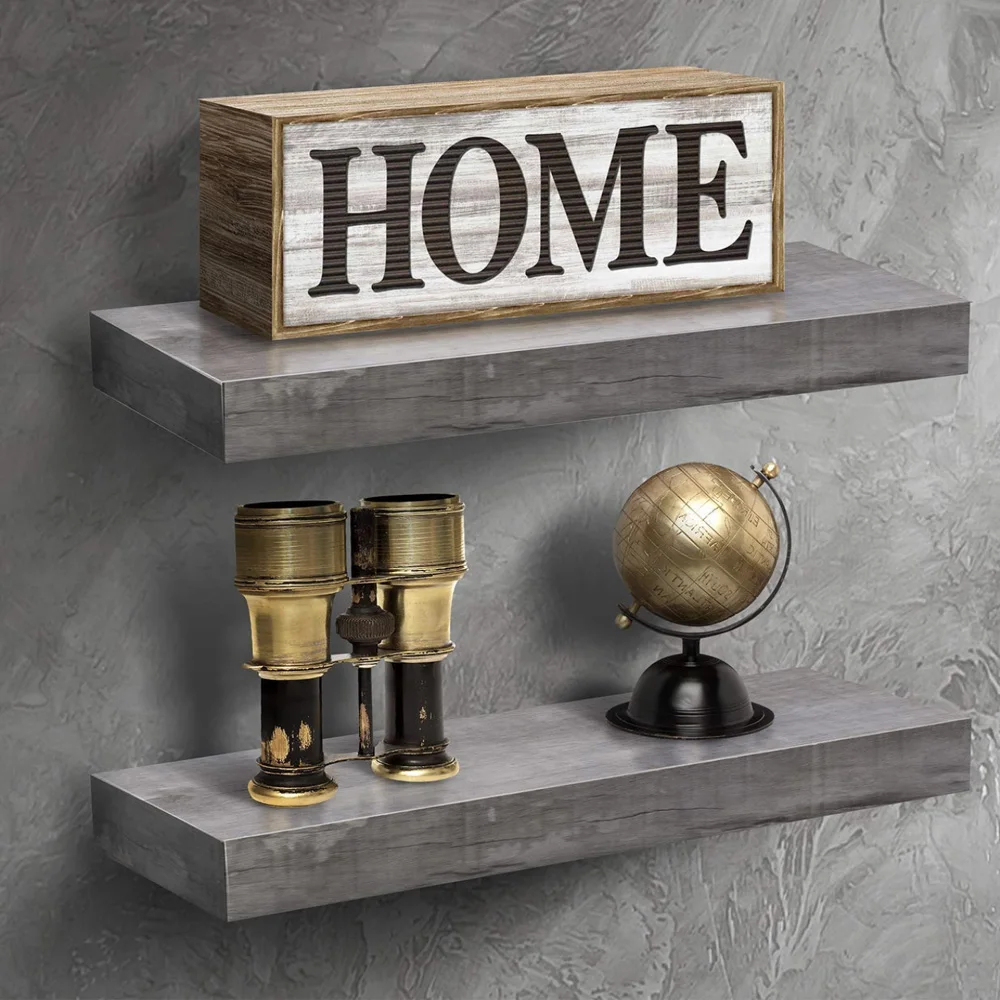 Hang Bedroom Bathroom Simple Small Home Decor Hanging Shelf Wood Wall Shelves Home Decor