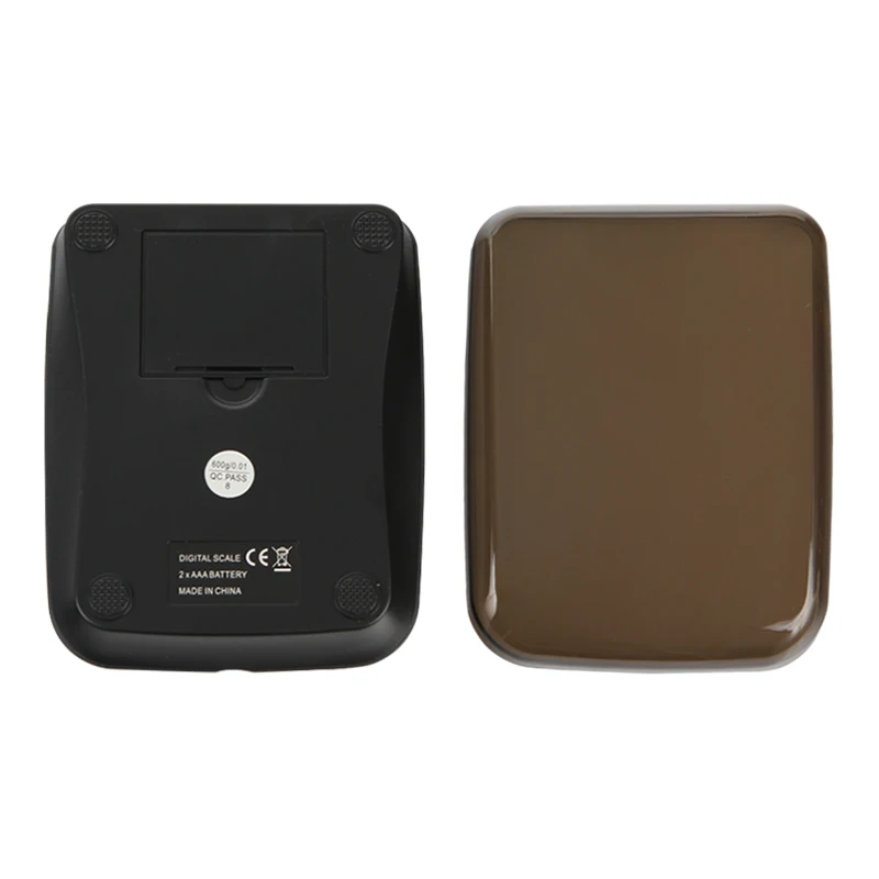 High quality with LID large LCD HD screen 500g 200g unit switch mini scale 0.01g jewelry scales