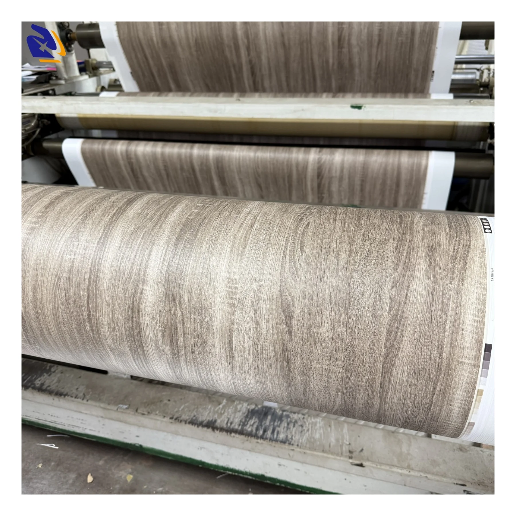 Wooden Texture Door Lamination Decorative Films PVC Film For Furniture Embossing WOOD PVC Foil Rolls For MDF Vacuum Press Used