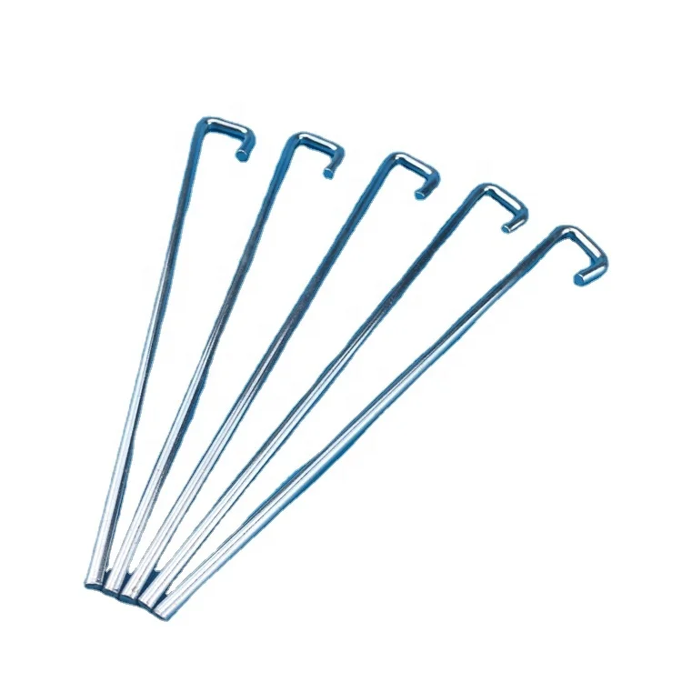 Сверхмощный металлический садовый колышек для кемпинга палатки колышек для заземления аксессуаров