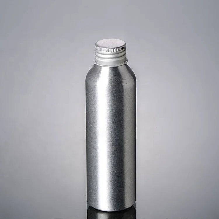 150 мл алюминиевая бутылка с алюминиевым покрытием, косметическая упаковка, переупаковка, сменная пустая бутылка