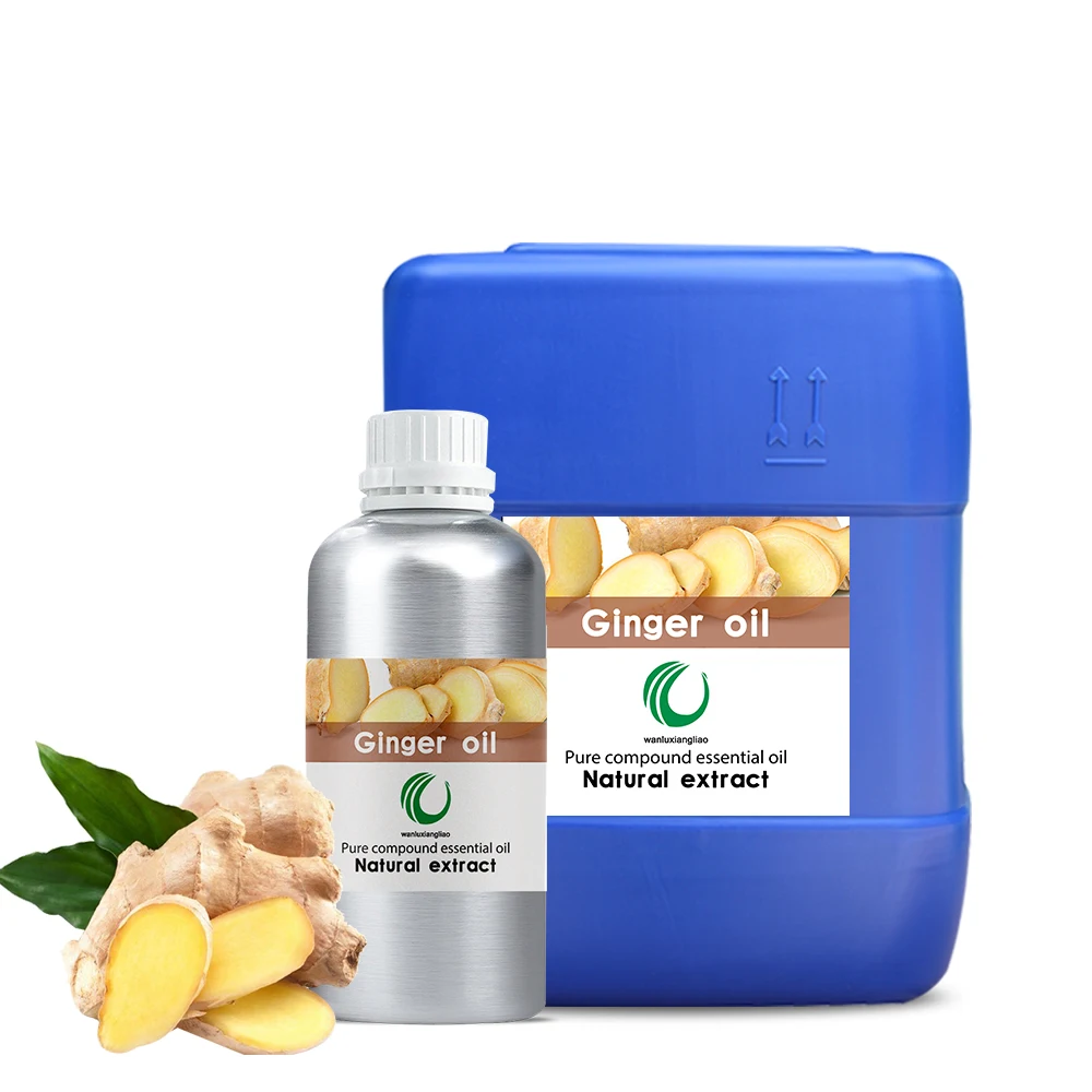 Wholesale Natural Ginger Essential Oil Aromatherapy Initial Essential Oil Ingredients