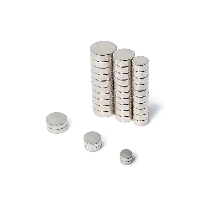 Cylinder Customized Strong NdFeB Magnet Disc Neodymium Magnets