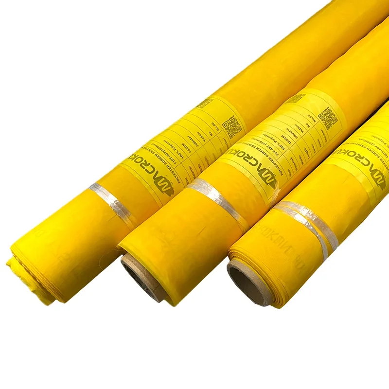 15 30 60 80 100 110 120 135 150 180 230 420 mesh High tension Width 165cm DPP polyester silk screen printing mesh roll