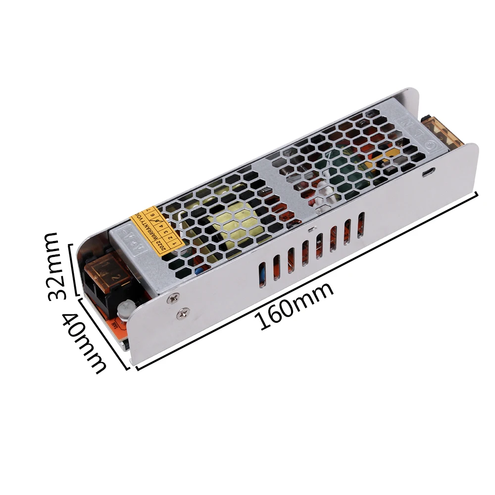 12v 24v постоянное напряжение светодиодный блок питания для светодиодной ленты ультра тонкий драйвер