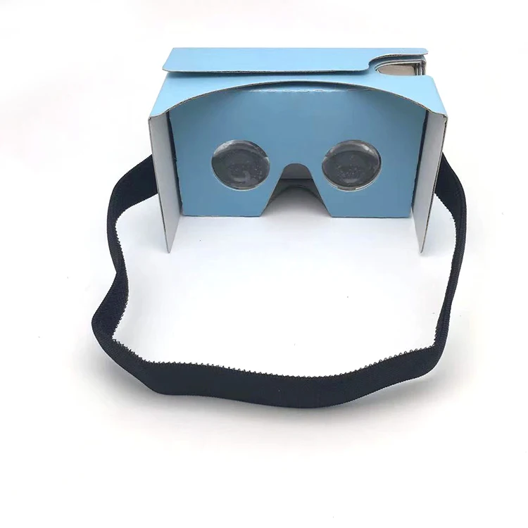 Настраиваемые картонные 3D очки виртуальной реальности Очки для мобильных телефонов Android iPhone Samsung