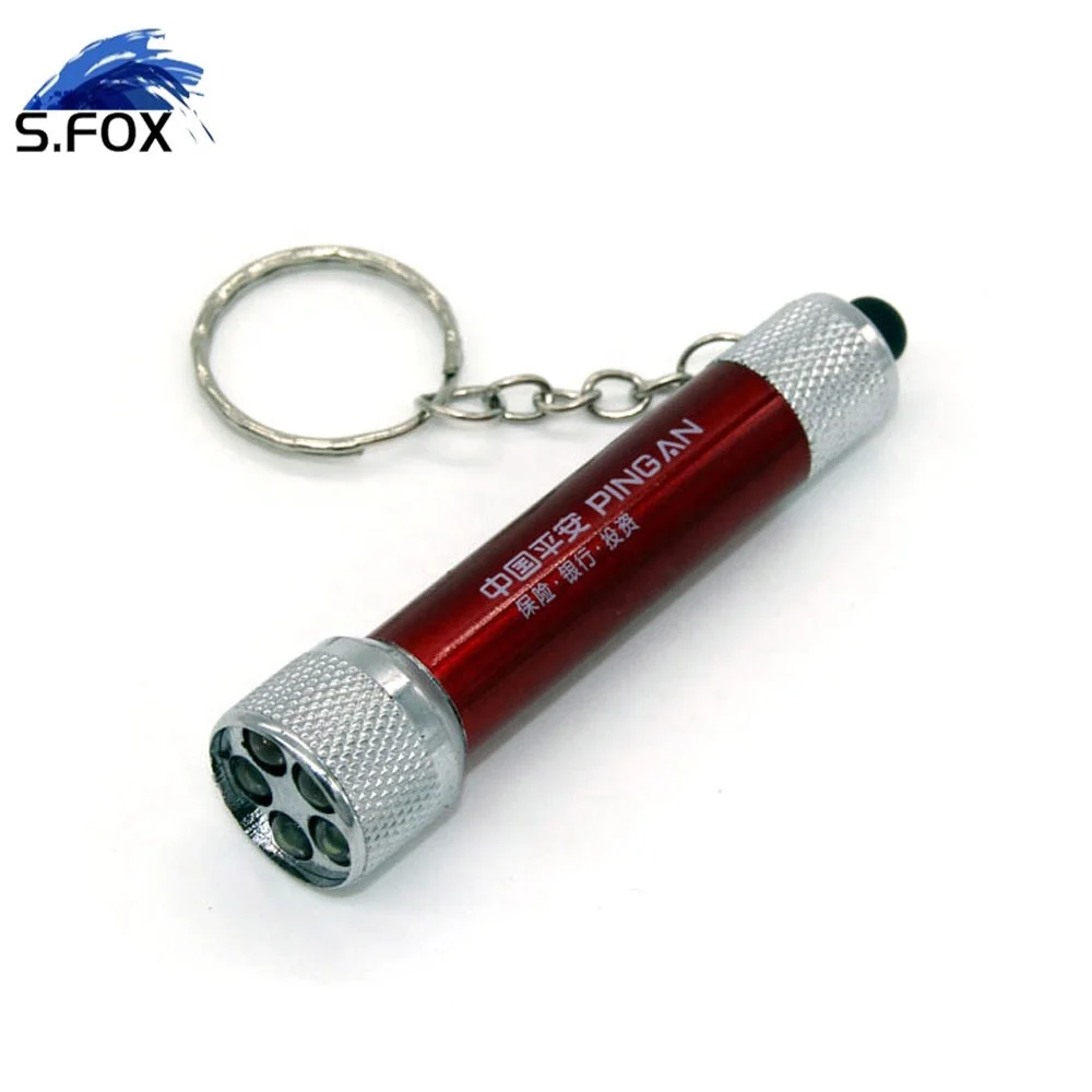 Top selling Portable Eco-friendly Mini EDC 5LED Keychain LED Torch