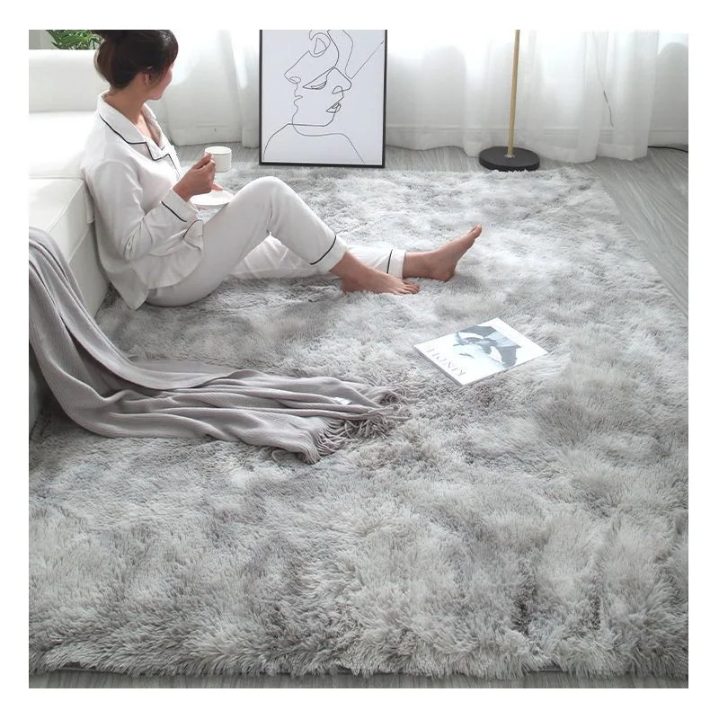 Fashion Style Living Room Bedsied Fluffy Shaggy Carpet Faux Sheepskin Fur Area Rugs And Carpet