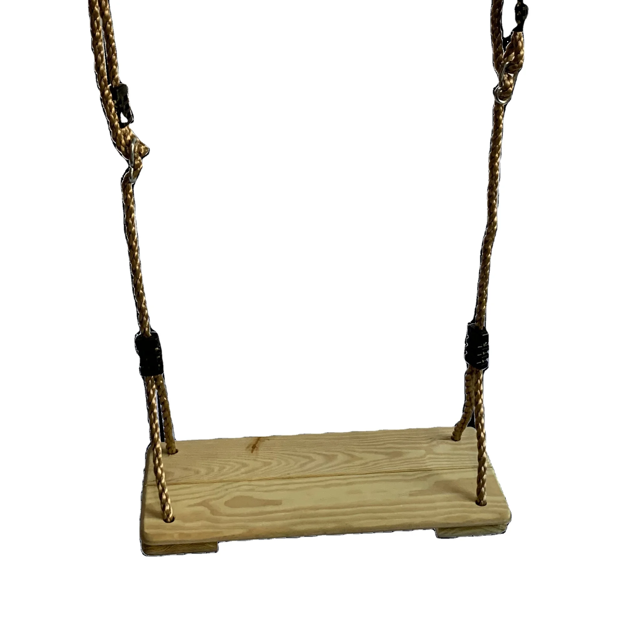 Hanging Wooden Swing Seat Pine Wood Swing With Antiseptic Treatment For Outdoor Use