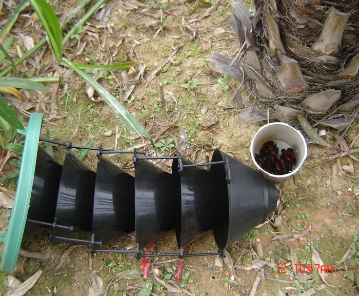 Plastic forest insect multi funnel traps red palm weevil aggregation pheromone trap