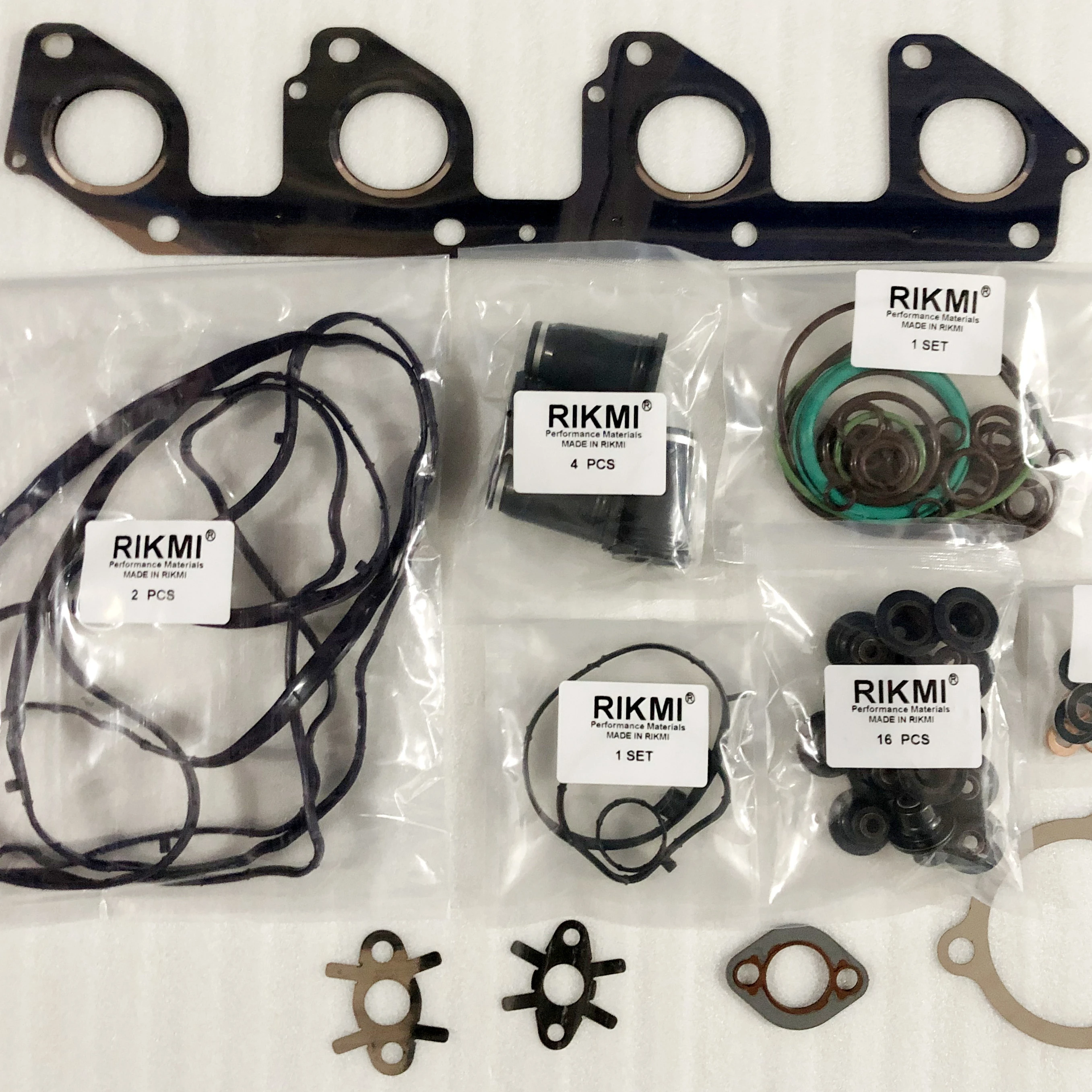 RIKMI High quality 4D34 4d35 4d33 4d30 Engine Overhaul Gasket repair Kit ME996357 ME996360 ME999995