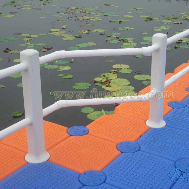 Plastic Accessories Handrail For Floating Pontoon Dock/Bridge/Platform/Jet Ski Dock