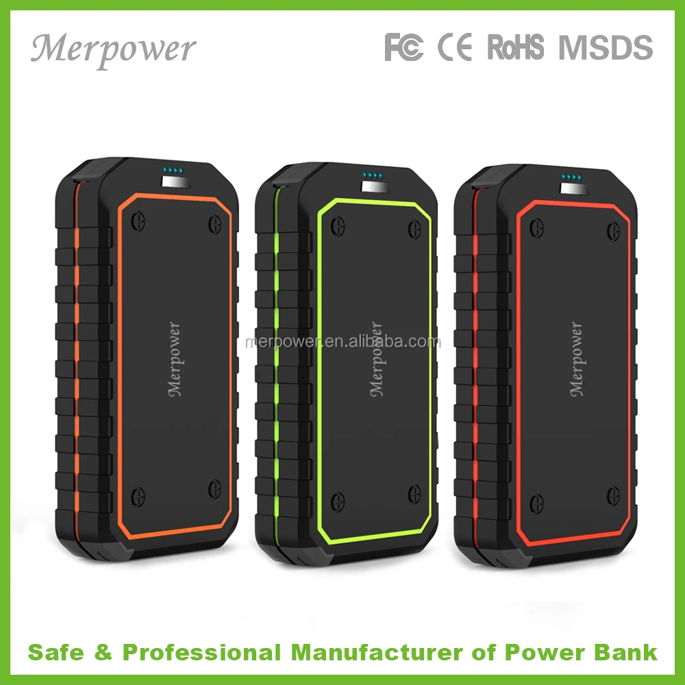 Мощный аккумулятор высокой емкости 10000 мАч jumpstarter powerbank Бестселлер на