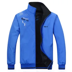 Navy american bomber jackets mens streetwear jacket for wholesale