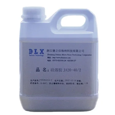 Low price high heat resistance and odorless JA20-40/2 durable ammonia silica sol