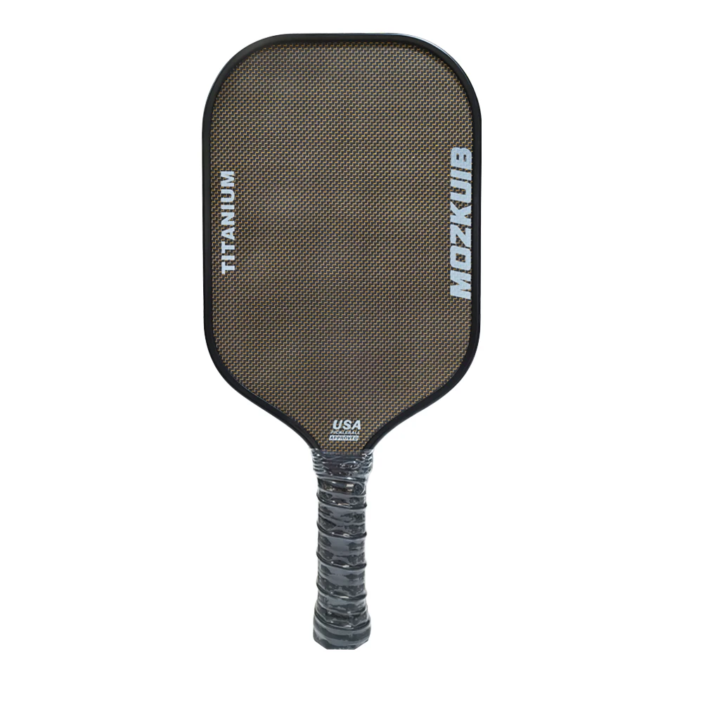 Mozkuib titanium 16mm New Arrival Toray Carbon Fiber Pickleball Paddle with Polypropylene Honeycomb Core Pickleballs