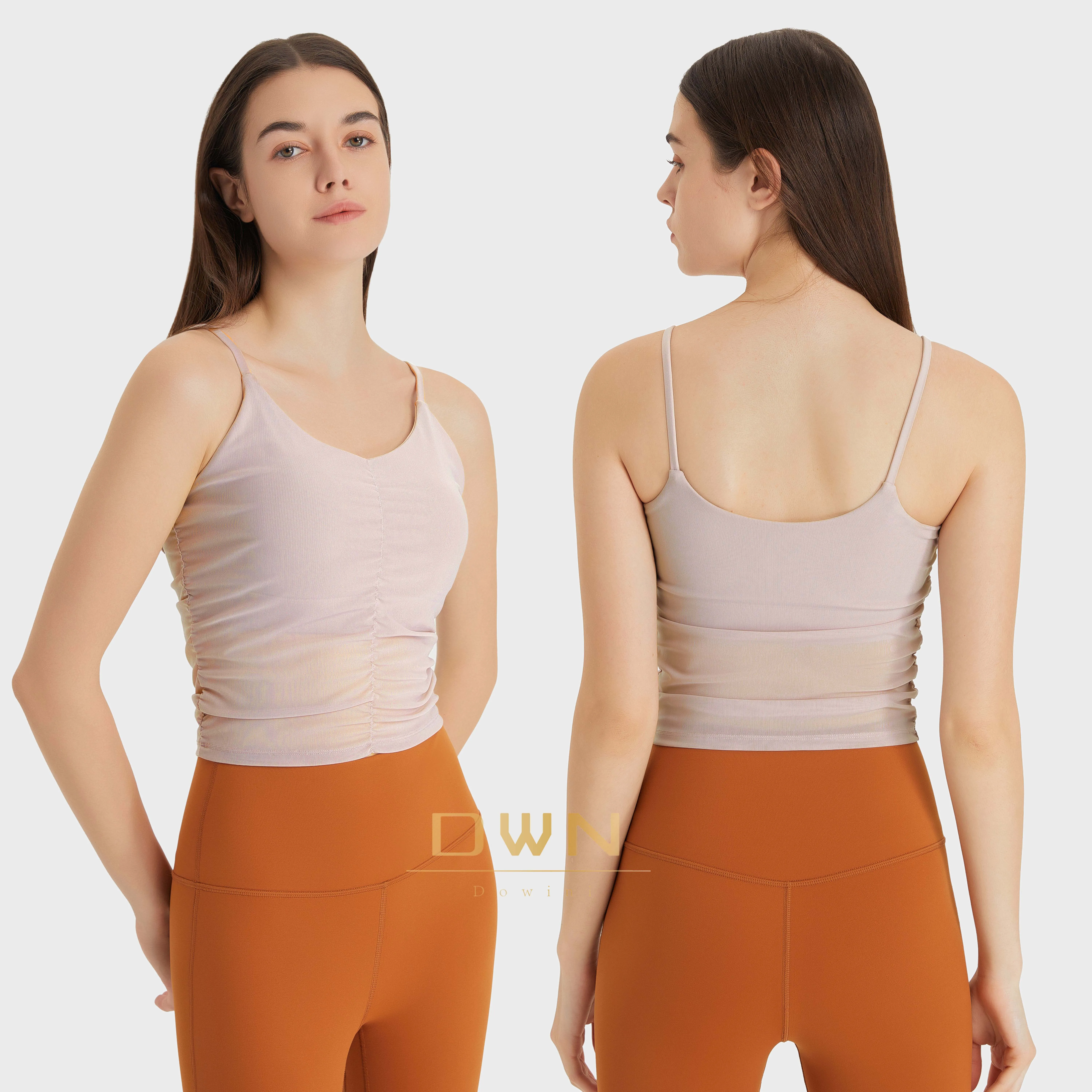 LULU Align buttery soft body-building top for women sexy fashion moisture absorption mesh sports bra fitness vest