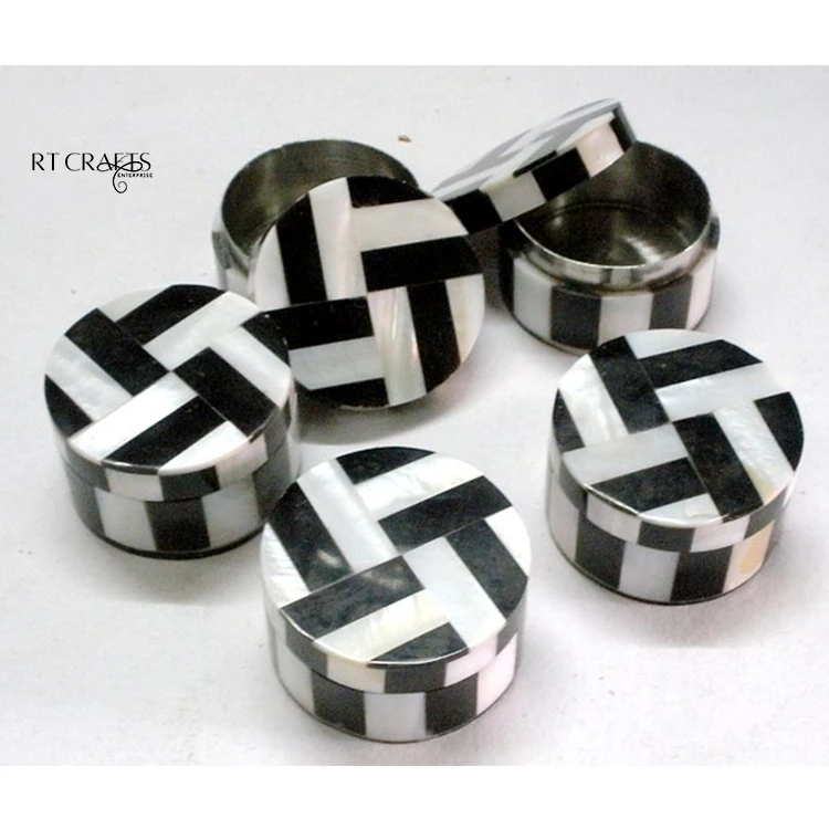 Natural Crafts MOP Jewelry boxJewelry case 100% Handmade Mother Of Pearl Jewelry Box From The Philippines