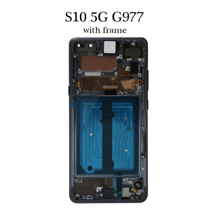 2019 Newest stock LCD for Samsung S10 G973 lcd touch screen original OEM Super AMOLED True manufacturer