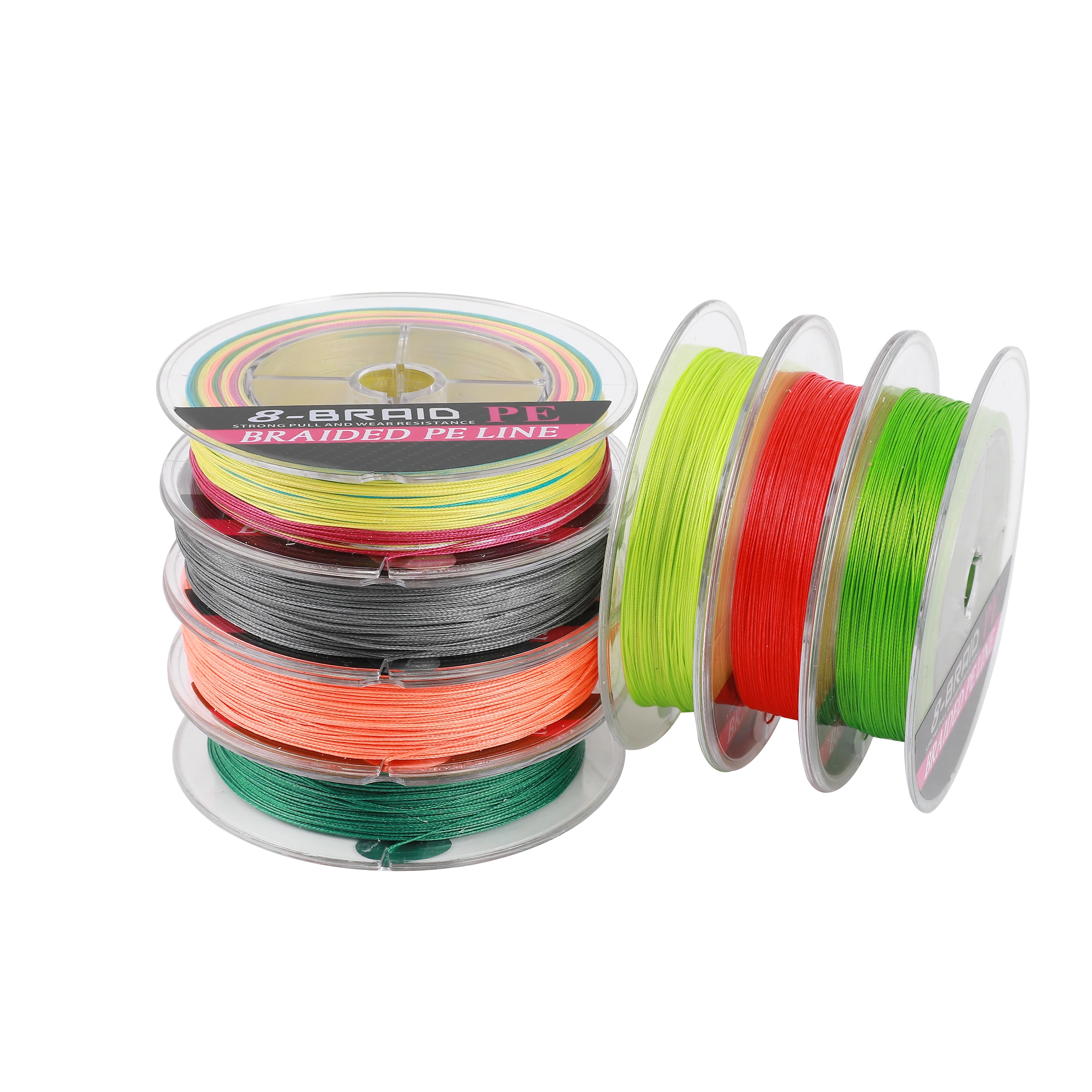 X8 Braided multifilament lines Japan quality Manufactory Super Strong UHMW fiber Braided Fishing Lines