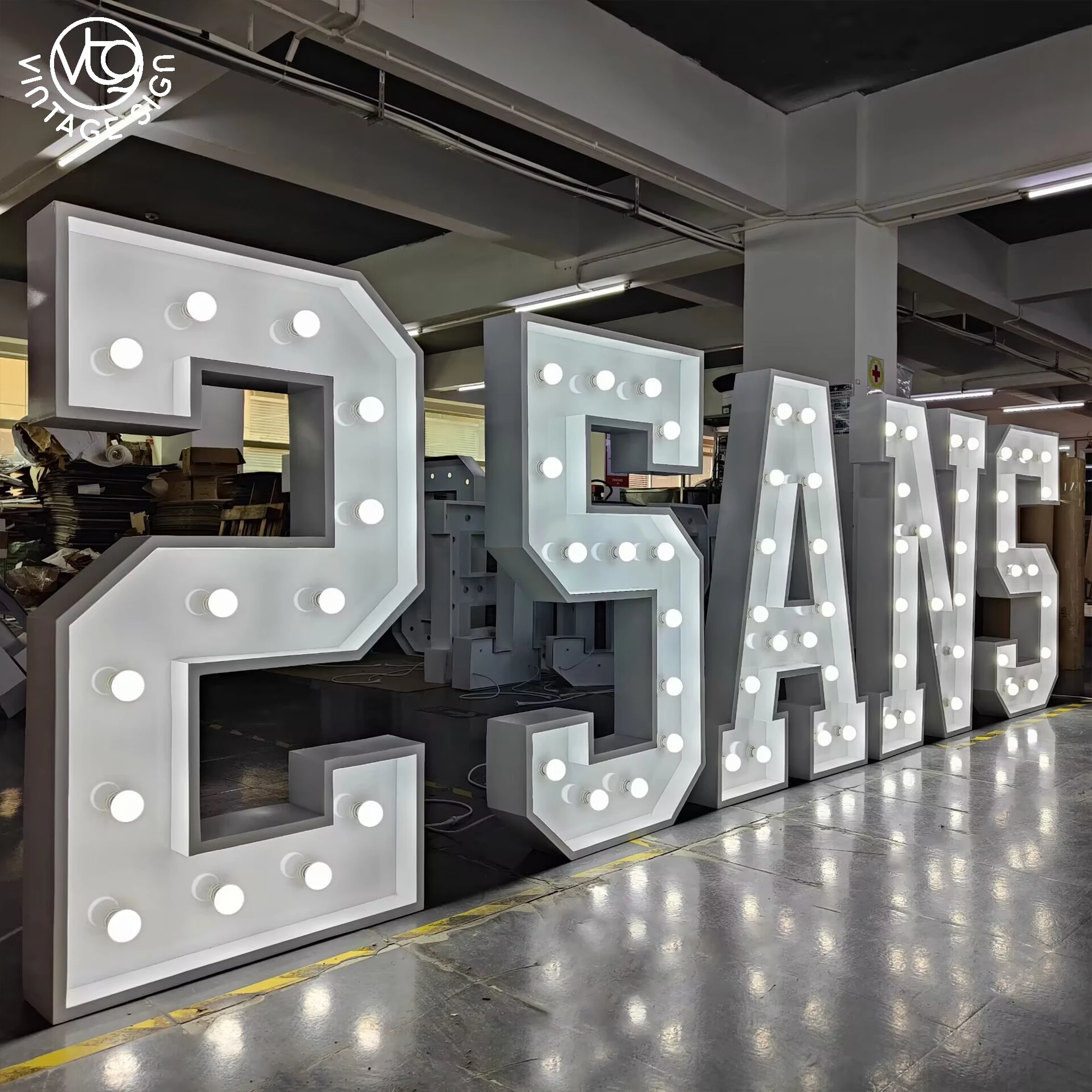 2024 Numbers 4ft Letter Light Marquee Sign Led Table Giant 4 Feet With Wholesale Price