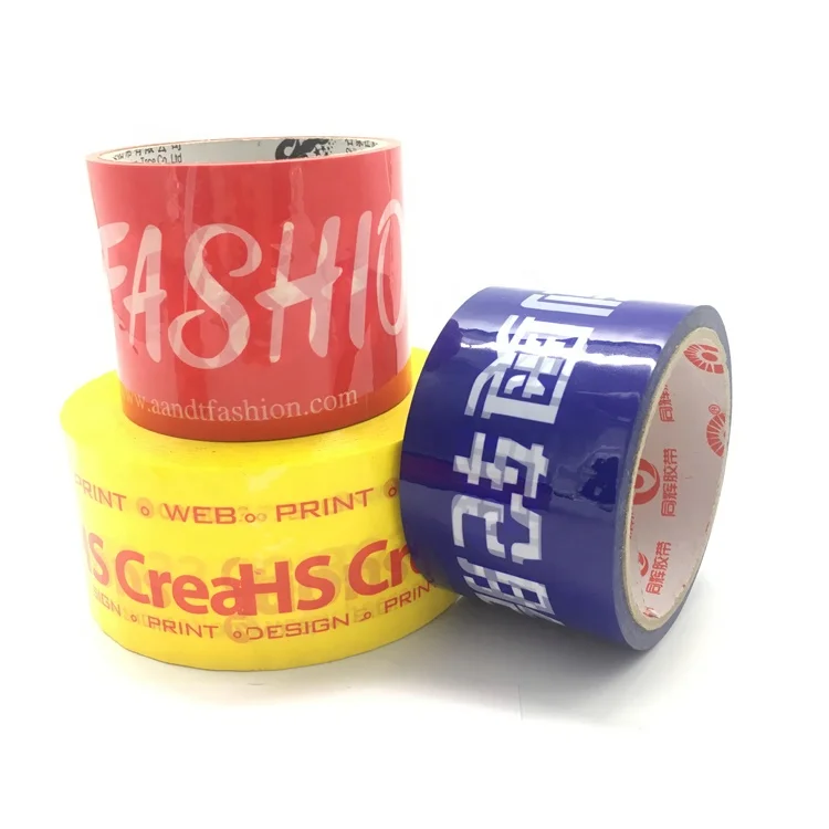 hebei factory Custom logo packing tape