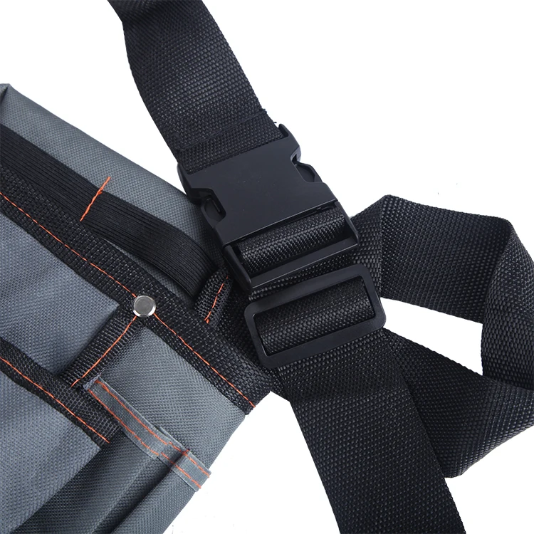 Useful Portable 7PCS Tool Pouch Oxford Cloth Flexible Outdoor heavy duty Multi Pocket electrician Work Tool Belt Bag