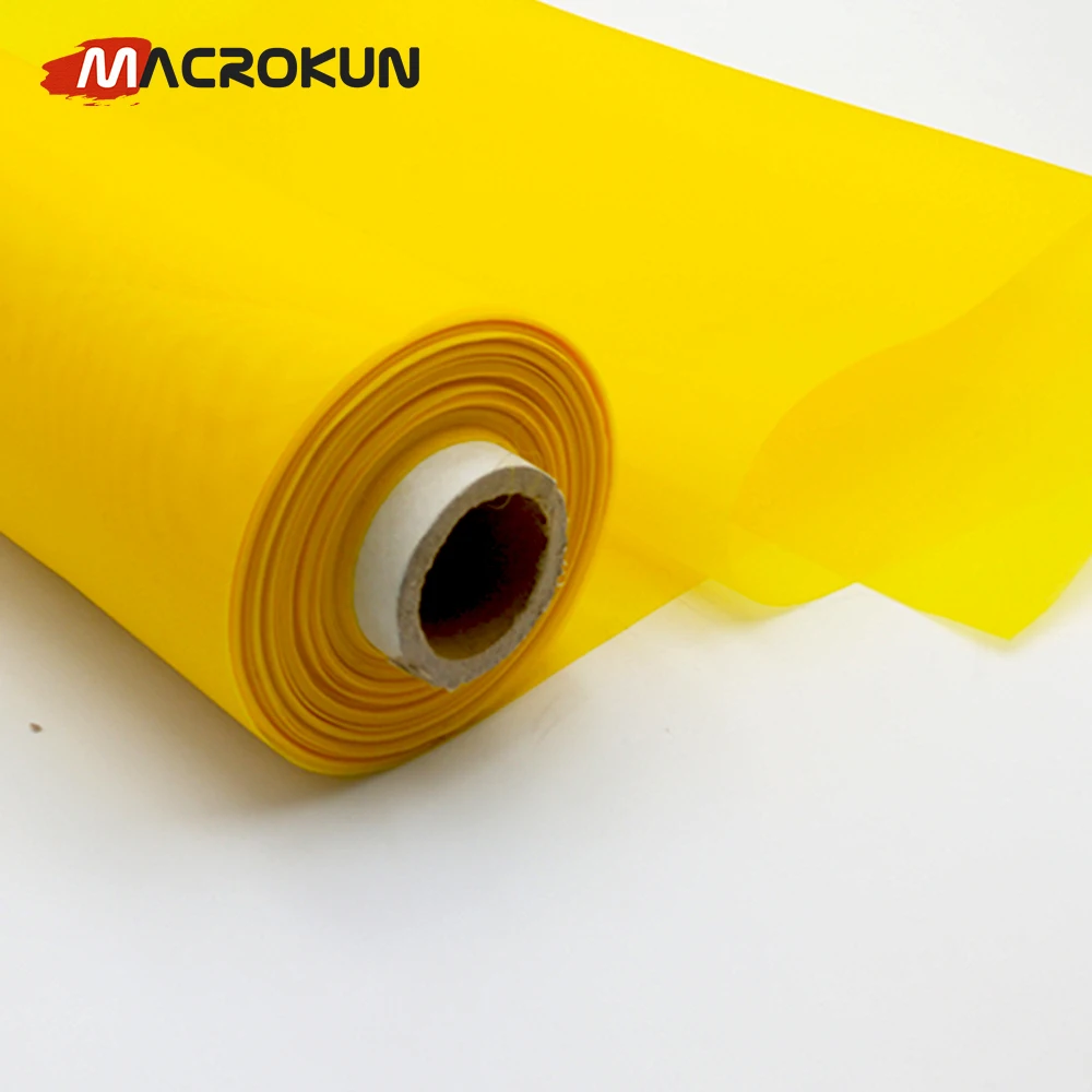 Polyester Screen Printing Mesh 80T-48 200Mest Count- Durable and Abrasion - Resistant Material with Fine Mesh for Clear Printing