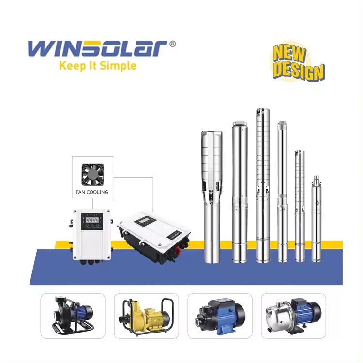 Bomba De Agua Dc24V 270W High Pressure Pumping Lift Solar Powered Screw Water Well Pump For Borehole