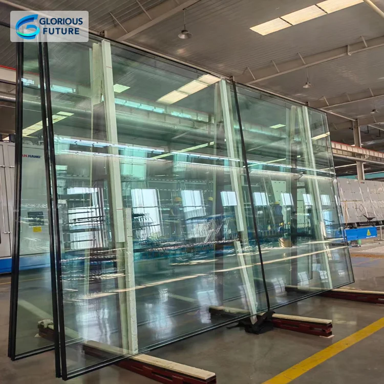 Jumbo size window Low emissivity Coating insulating glass For skylight in the northernmost resort Appreciating the Aurora