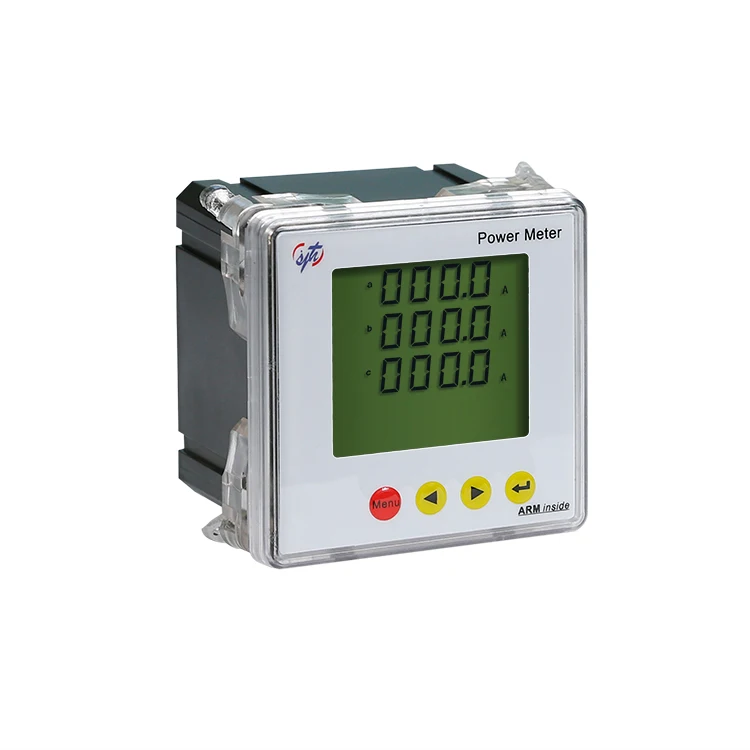 
China Supplier LCD intelligent AC three-phase ammeter htew-x7i3-y LCD displays digital panel AC voltmeter 